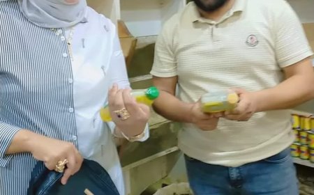 ضبط  طن زيت زيتون مغشوش بمطروح