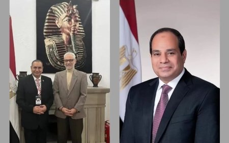رئيس الجالية المصرية فى رومانيا يهنئ الرئيس السيسي بمناسبة المولد النبوى