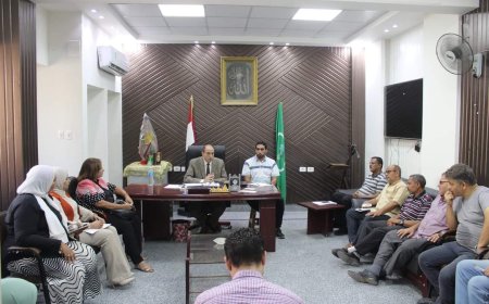 تعليم المنيا يناقش الاستعدادات النهائية لاستقبال العام الدراسي الجديد