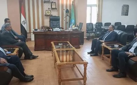 محافظ الشرقية يلتقي رئيس جهاز تنمية مدينة الصالحية الجديدة