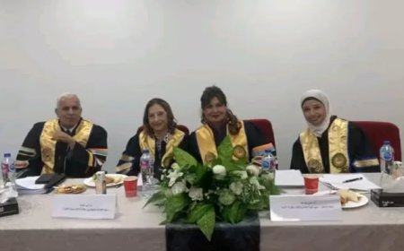 الماجستير لندي الهيثم من كلية الإعلام بالقرية الذكية