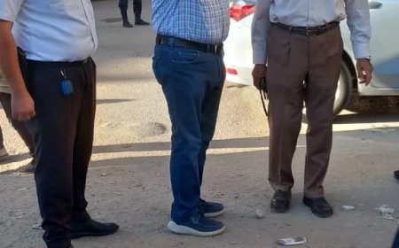 محافظ الدقهلية  يتفقد مجمع مدارس طلخا و المخابز البلديه