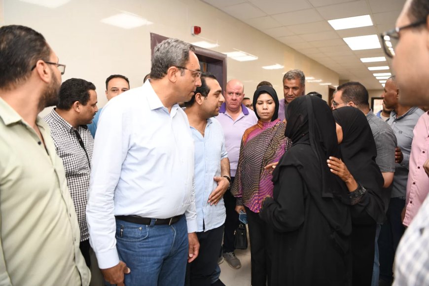 محافظ قنا يتفقد عددًا من القطاعات الخدمية بفرشوط