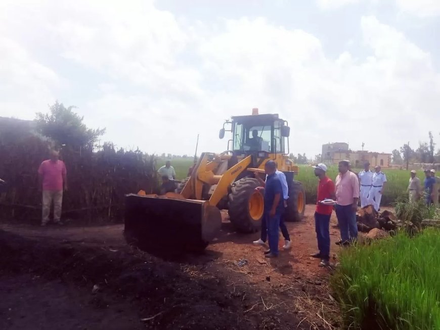 تنفيذ «60» قرار إزالة لـ «مكامير الفحم» غير المطورة بقريتي سد خميس والفقهاء القبلية بسيدي سالم