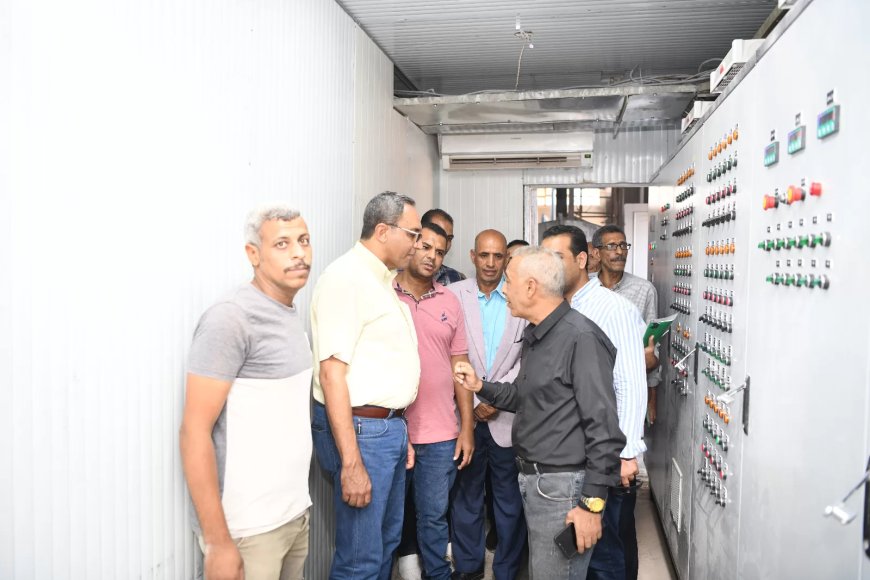 محافظ قنا يتفقد عدد من مشروعات الأمن الغذائي بمنطقة المعنا 