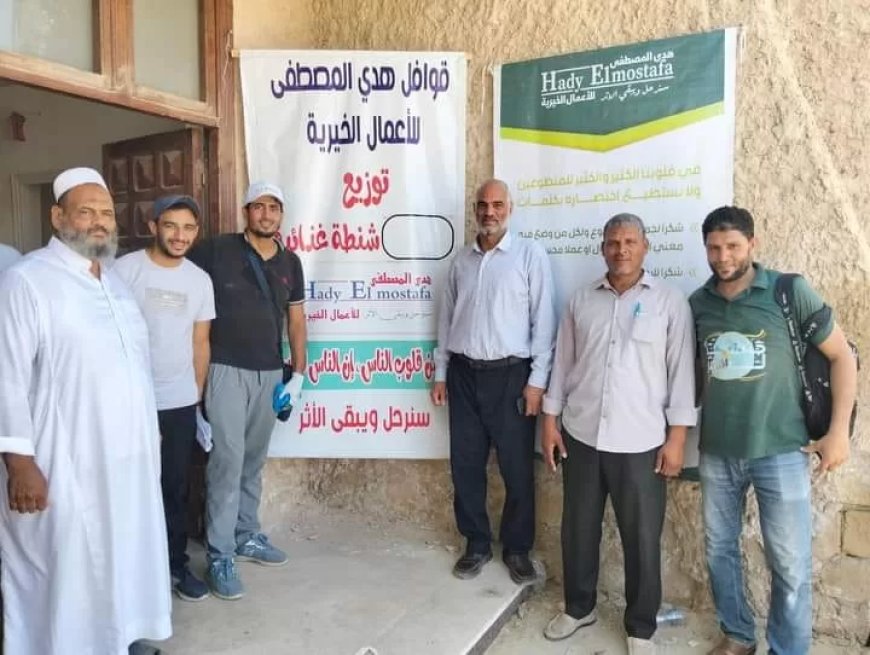 أكبر قافلة خيرية وتنموية بواحة سيوة
