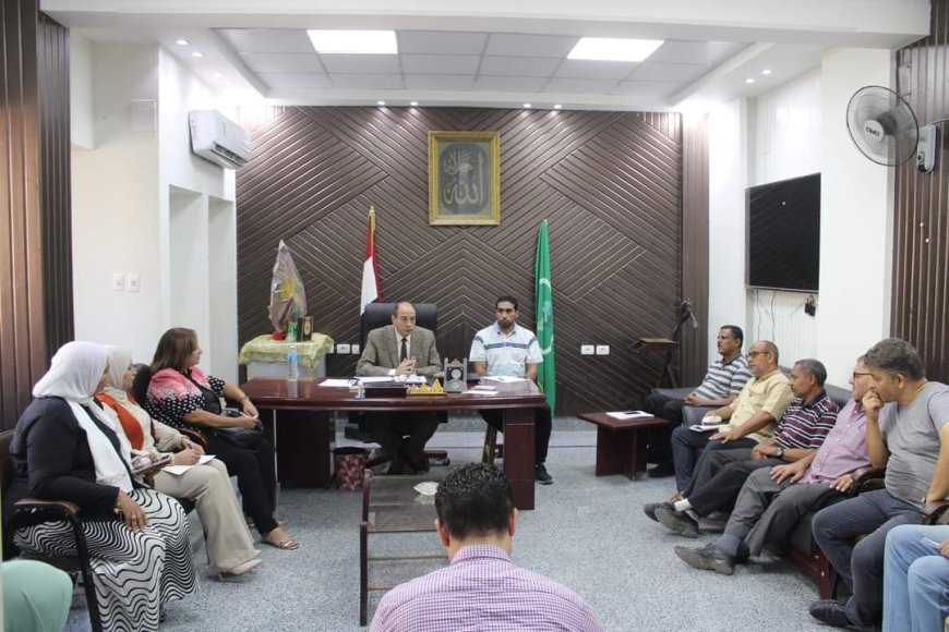 تعليم المنيا يناقش الاستعدادات النهائية لاستقبال العام الدراسي الجديد