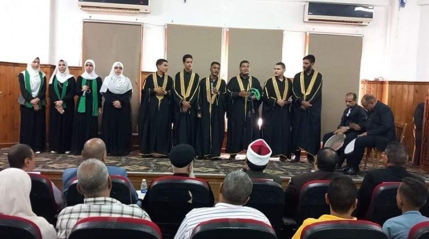 بالاناشيد والابتهالات الدينية ...  ثقافة سوهاج تحتفل بذكرى الهادى البشير