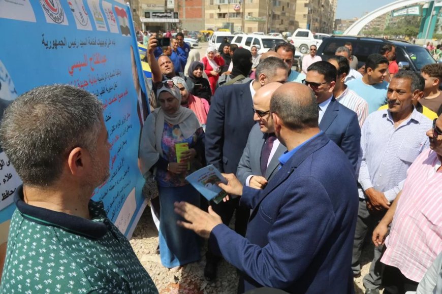 محافظ كفرالشيخ يتفقد قوافل المبادرة الرئاسية “بداية جديدة”