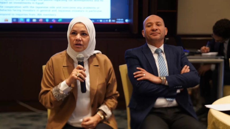 رئيس مصلحة الضرائب تلتقى بالسفير اليابانى ووفد من (JBA)