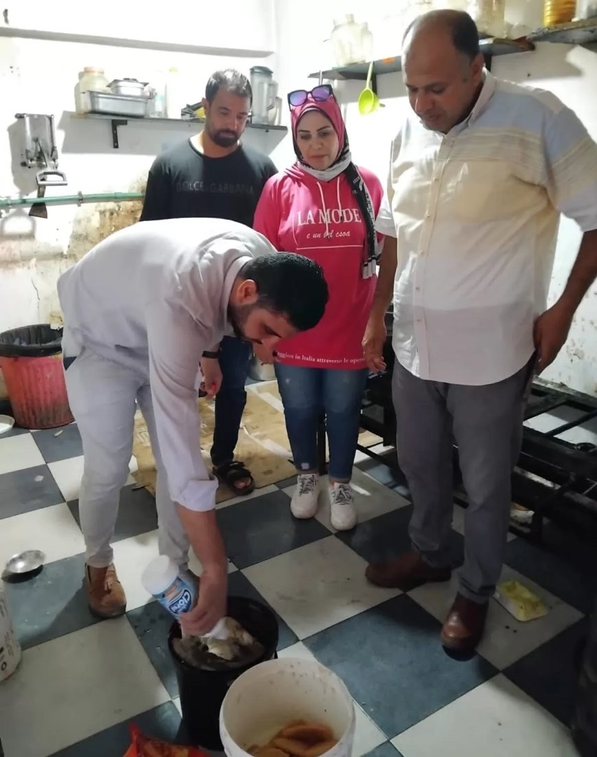 لجنة المرور على المحلات والمطاعم و الفنادق تواصل حملاتها بمطروح