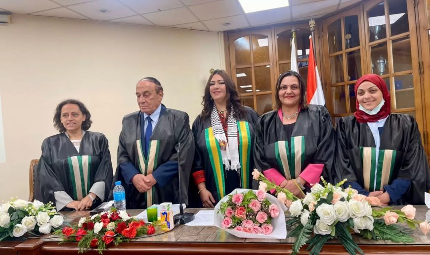 الدكتوراة بمرتبة الشرف الأولى للإعلامية الفلسطينية ناريمان شقورة