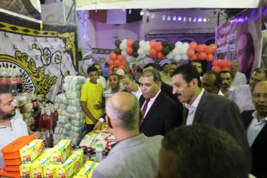 افتتاح معرض “أهلاً مدارس” بقرية بني أحمد الغربية ضمن المبادرة الرئاسية “بداية جديدة لبناء الإنسان”