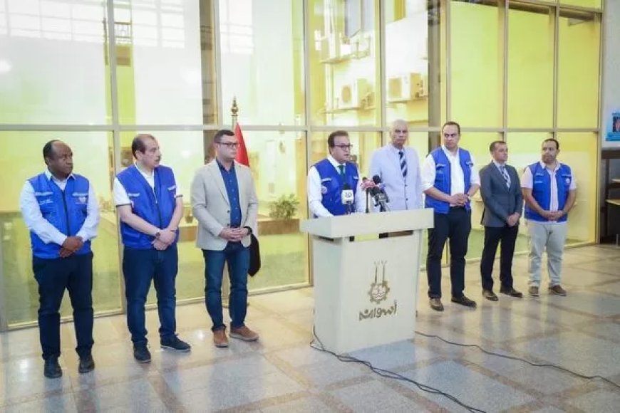 وزير الصحة في أسوان : نتعامل مع الحالات المرضية بسيطرة كاملة ونتوقع تماثل المصابين للشفاء خلال أسبوع من الآن
