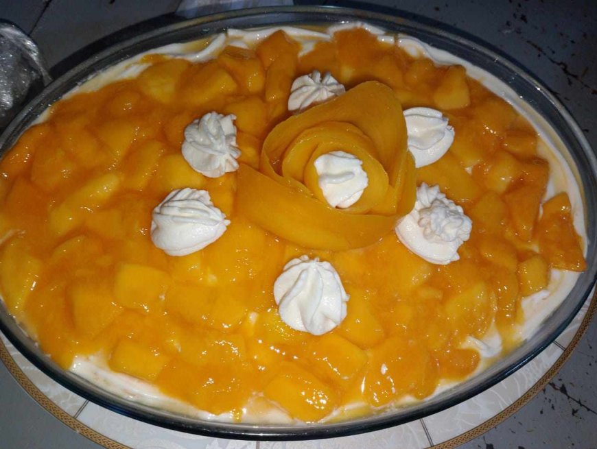 طريقة عمل كنافه بالمانجو