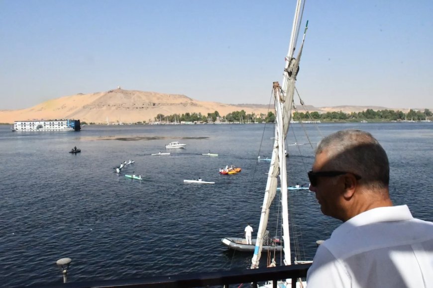 محافظ أسوان يطلق فعاليات الإحتفال بيوم السياحة العالمى بعروض نهرية وجوية