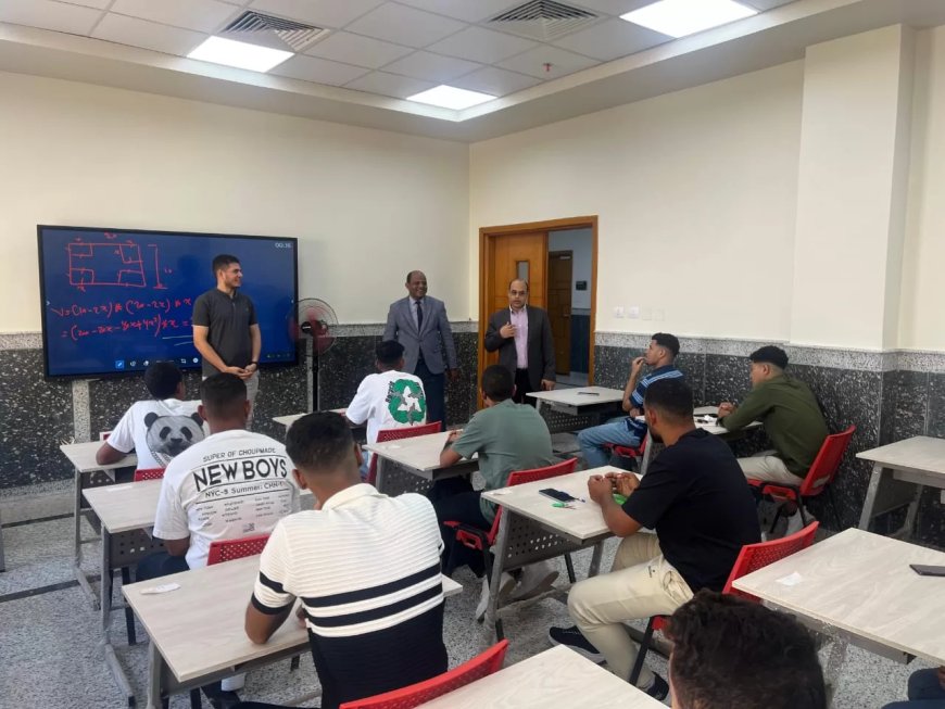 إنتظام الدراسة ببرنامج الهندسة بجامعة جنوب الوادي الأهلية  من اليوم الأول للفصل الدراسي الاول للعام الجامعى  ٢٠٢٤ / ٢٠٢٥