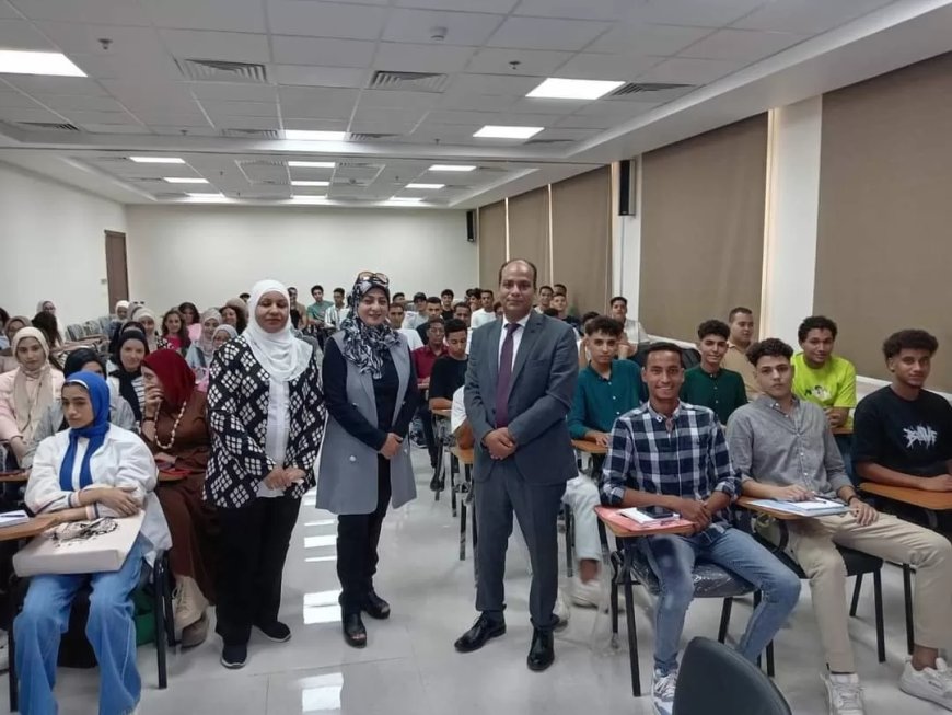 انتظام المحاضرات مع بدء الدراسة بالكلية السياحة والفنادق بالغردقة