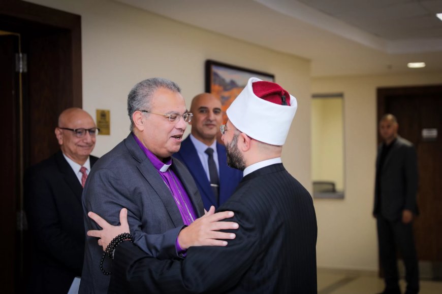 وزير الأوقاف يستقبل القس أندريه زكي ووفدًا من مجلس كنائس جنوب إفريقيا وممثلين للكنائس الأمريكية لدعم السلام في الشرق الأوسط