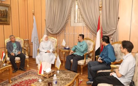 *مستشارة شيخ الأزهر تبحث سبل التعاون العلمي مع وفد جامعة العلوم الإسلامية الماليزية