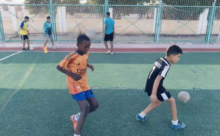 ضمن مبادرة "بداية جديدة لبناء الإنسان" ... تألق شعبة كرة القدم الخماسي للطلائع بمركز شباب السبط بمحافظة الوادى الجديد.