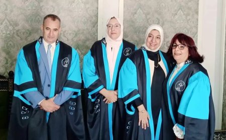 الدكتوراه للباحثة مي مصطفي بمرتبة الشرف الأولى من آداب المنيا