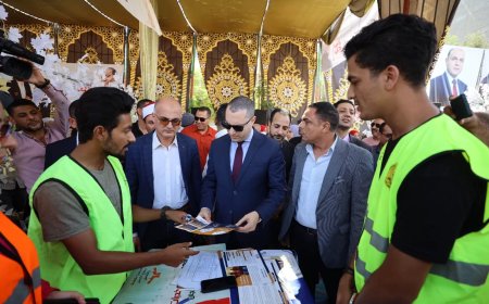 محافظ كفرالشيخ يتابع فعاليات المبادرة الرئاسية “بداية جديدة لبناء الإنسان” بقرية الجرايدة ببيلا