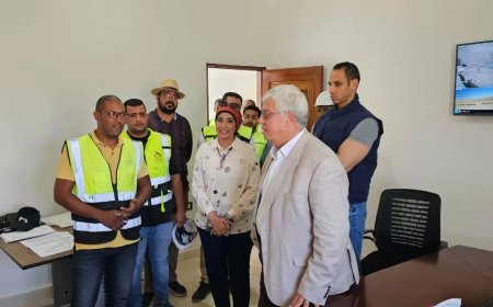 وزير التعليم العالي والبحث العلمي يتفقد المشروعات الإنشائية بجامعة الأقصر