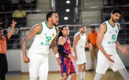 الاتحاد يفوز على سبورتنج 83/ 72 ويتأهل للمباراة النهائية في البطولة العربية لكرة السلة