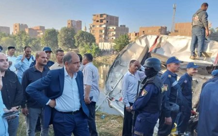 تصادم قطار بجرار في مزلقان ماقوسة بالمنيا يسفر عن 20 مصابًا.. وكدوانى يتابع ميدانيًا