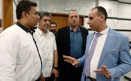 “جميعة “يتفقد سير العمل بمستشفى الرمد ومشروع المبنى الجديد بتكلفة   190مليون جنيه