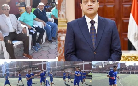 النائب أبو الوفا : الساحة جاهز لشبان قنا بالدوري الممتاز ب