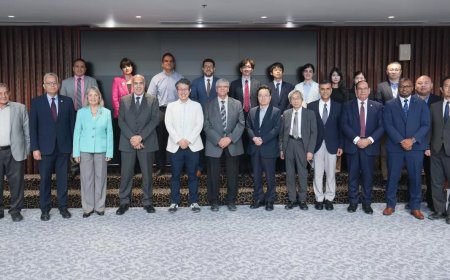 وفد من جامعة كيوشو يزور الجامعة المصرية اليابانية لتعزيز التعاون الأكاديمى