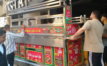 حي العمرانية يرصد 242 حالة إشغال بالمطاعم والمحال التجارية بالشوارع الحيوية (صور)