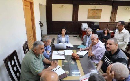 “البحر الأحمر تبحث مشروع معالجة مخلفات البناء والبترول بالغردقة ورأس غارب عبر تقنية زووم”