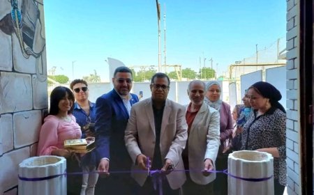 افتتاح المعرض الشخصى البحثى للدكتورة  نهى سعيد مفتى تحت عنوان " سولليفو"