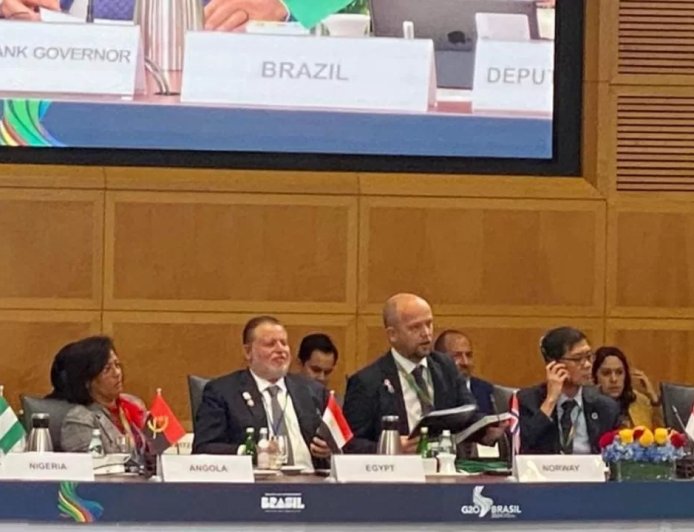 على هامش الاجتماعات السنوية لصندوق النقد والبنك الدوليين .. محافظ المركزي المصري يشارك في الاجتماع الرابع لوزراء المالية ومحافظي البنوك المركزية لمجموعة العشرين