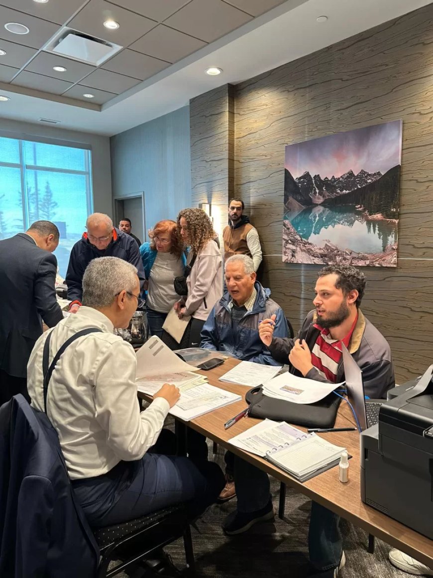 مهمه ناجحه للأتحاد العام للمصريين بالخارج في مدينة كالجاري بكندا