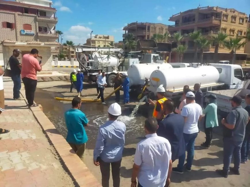 محافظ كفرالشيخ يتابع الاستعدادات لفصل الشتاء بمصيف بلطيم