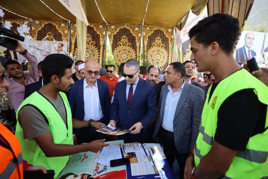 محافظ كفرالشيخ يتابع فعاليات المبادرة الرئاسية “بداية جديدة لبناء الإنسان” بقرية الجرايدة ببيلا