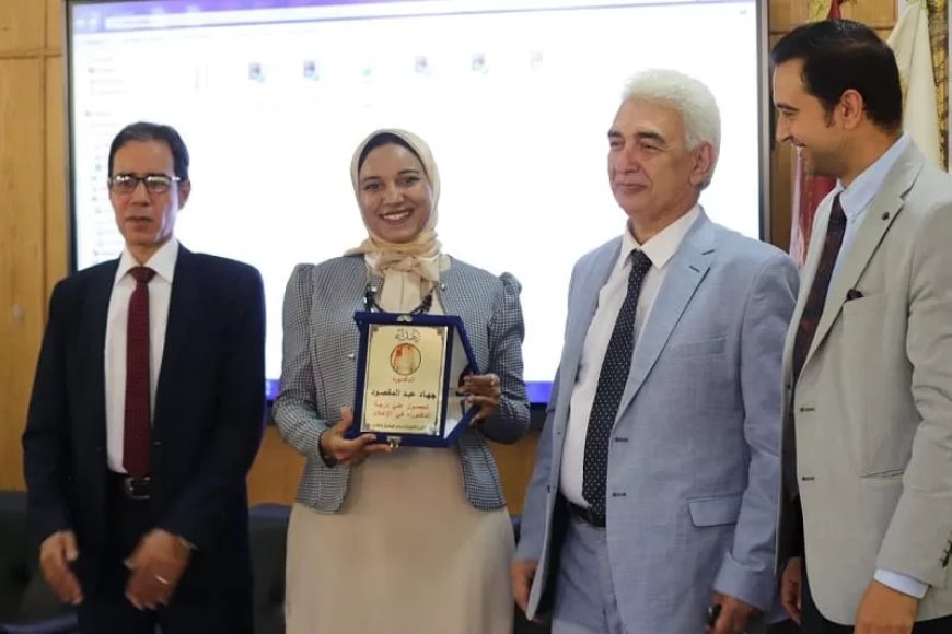 إعلام بني سويف تنظم حفلاً لاستقبال الطلاب الجدد والقدامى