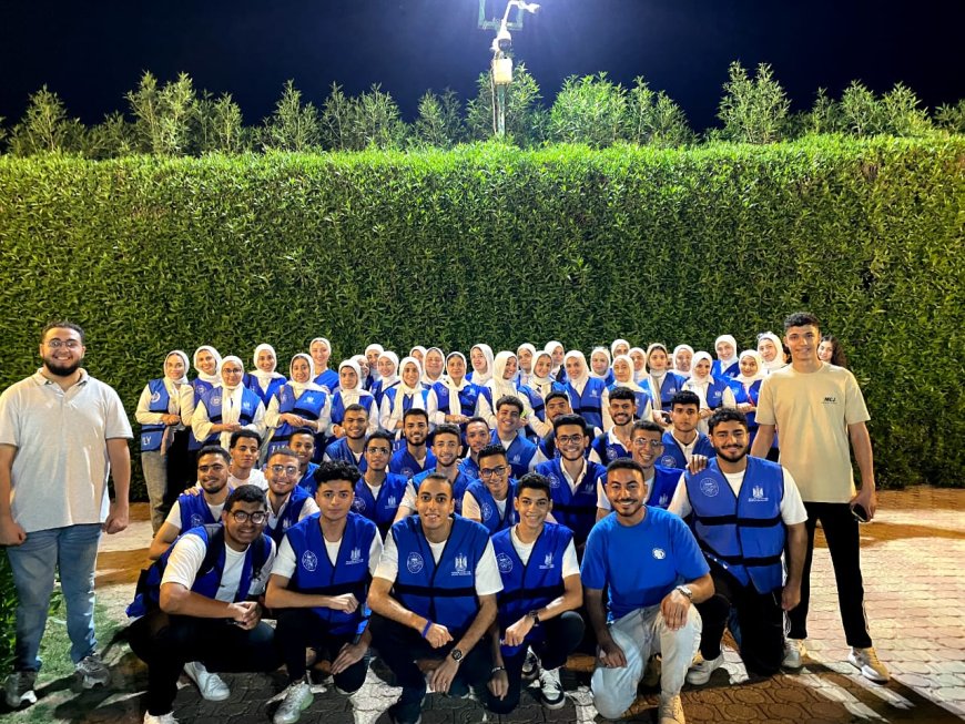 "(شباب يدير شباب) يشاركون في احتفالات العيد القومي لمحافظة الغربية"