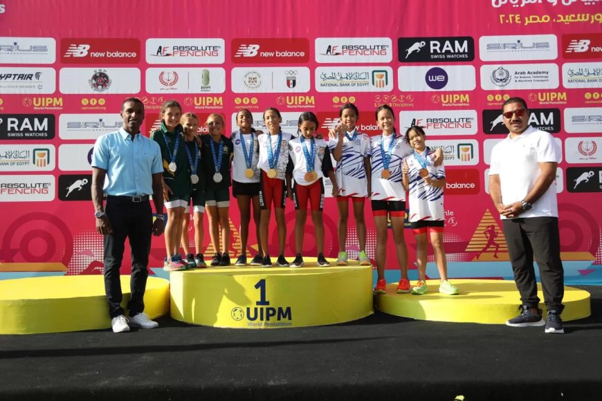 مصر تفوز ببطولة العالم للترياثل ب36ميدالية