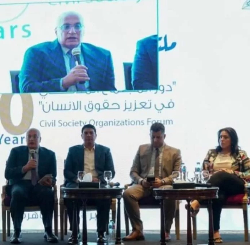 د. سامح فوزي في ملتقى المجتمع المدني: مشاركة الشباب تتطلب مؤسسات قوية..والبداية من المدرسة