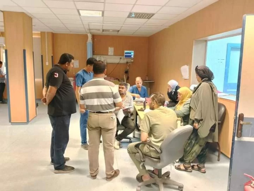 مرور مفاجئ على مستشفى الضبعة المركزى شرق مطروح