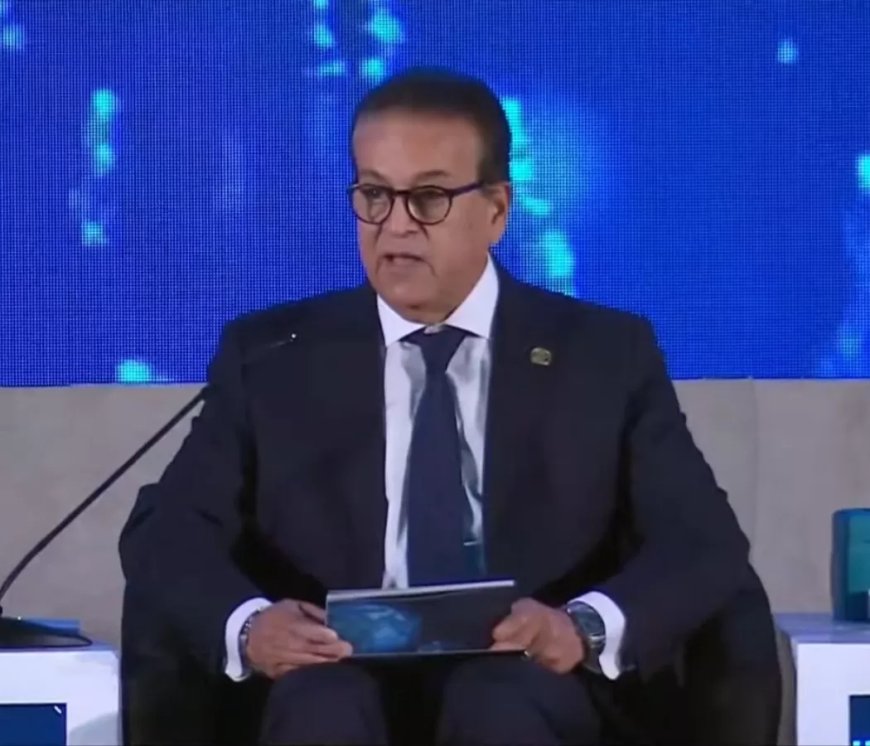وزير الصحة يدير جلسة «التنمية البشرية في أوقات الأزمات» ضمن فعاليات افتتاح المؤتمر العالمي للسكان PHDC24 