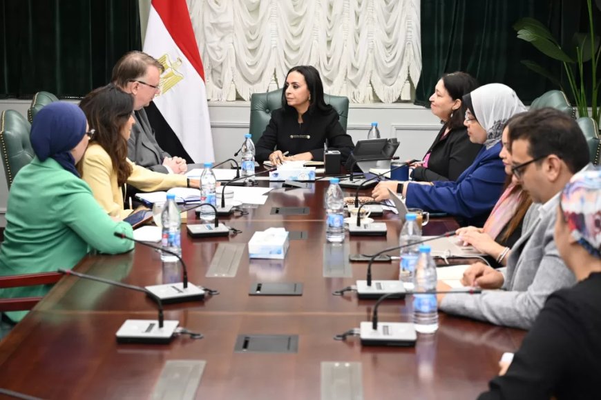وزيرة التضامن تبحث مع العمل الدولية توسيع مظلة الحماية الاجتماعية وقضية عمل الأطفال