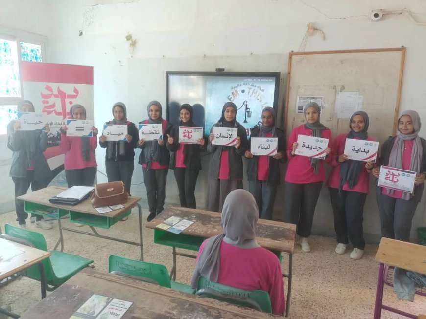 مياه البحر الاحمر تستطلع اراء المواطنين حول خدماتها بمدينة رأس غارب