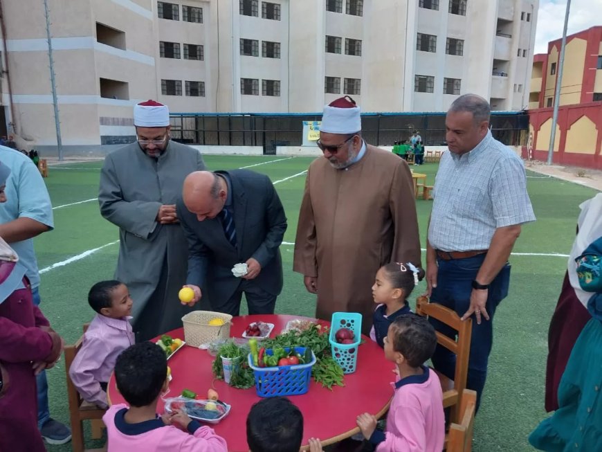 رئيس منطقة مطروح الأزهرية يفتتح مبادرة «حكاية بذرة» لرفع الوعي البيئي