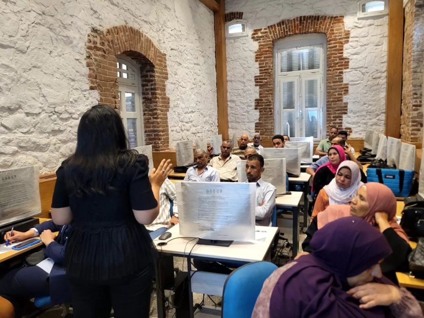 “هيئة الرعاية الصحية بأسوان تنظم ندوة توعوية للعاملين ببريد أسوان حول منظومة التأمين الصحي الشامل”